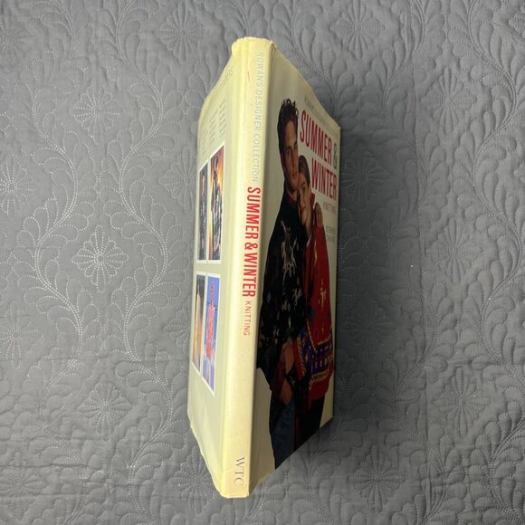 1987 ROWAN'S SUMMER & WINTER KNITTING HARDCOVER BOOK BY STEPHEN SHEARD VTG GIFT - Picture 3 of 6